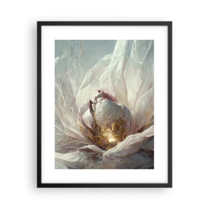 Poster in black frame - It Blooms Once Every Hunderd Years - 40x50 cm