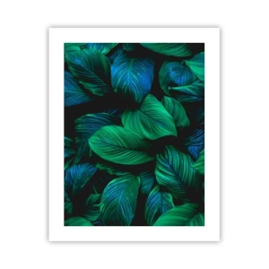 Poster - In a Green Crowd - 40x50 cm