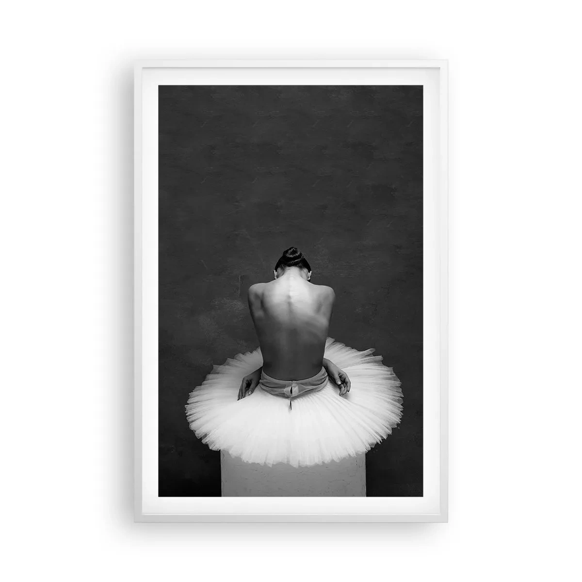 Poster in white frmae - It Is Blossoming - 61x91 cm
