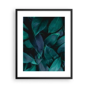 Poster in black frame - The Green Itself - 40x50 cm