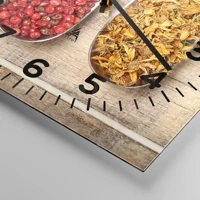 Clock face with numbers