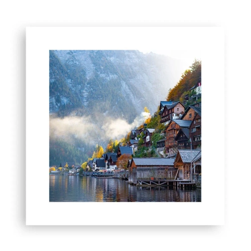 Poster - Alpine Atmosphere - 30x30 cm