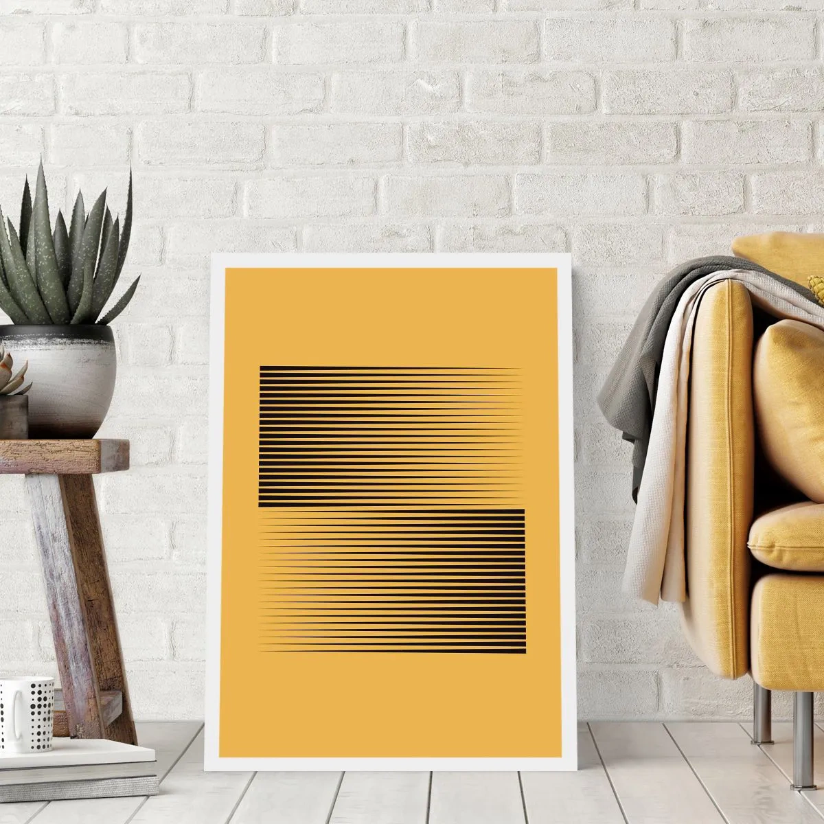 Poster - Square Opposites - 70x100 cm