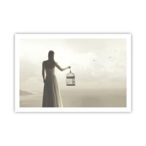 Poster - Be Free - 91x61 cm