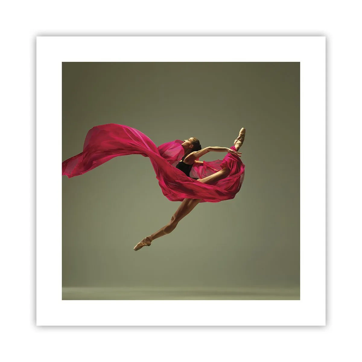 Poster - Dancing Flame - 40x40 cm