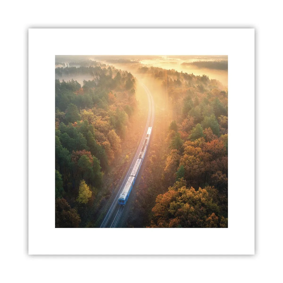 Poster - Autumn Trip - 30x30 cm