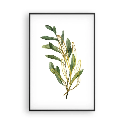 Poster in black frame - All that Is Good - 61x91 cm