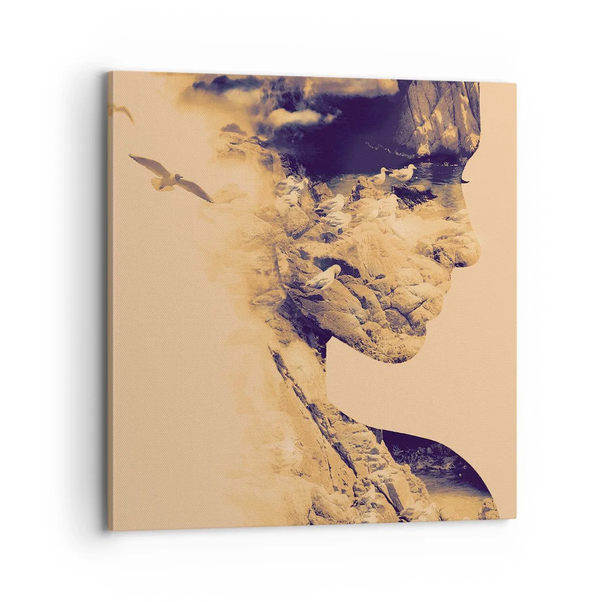 Canvas picture - Naturally Beautiful - 70x70 cm