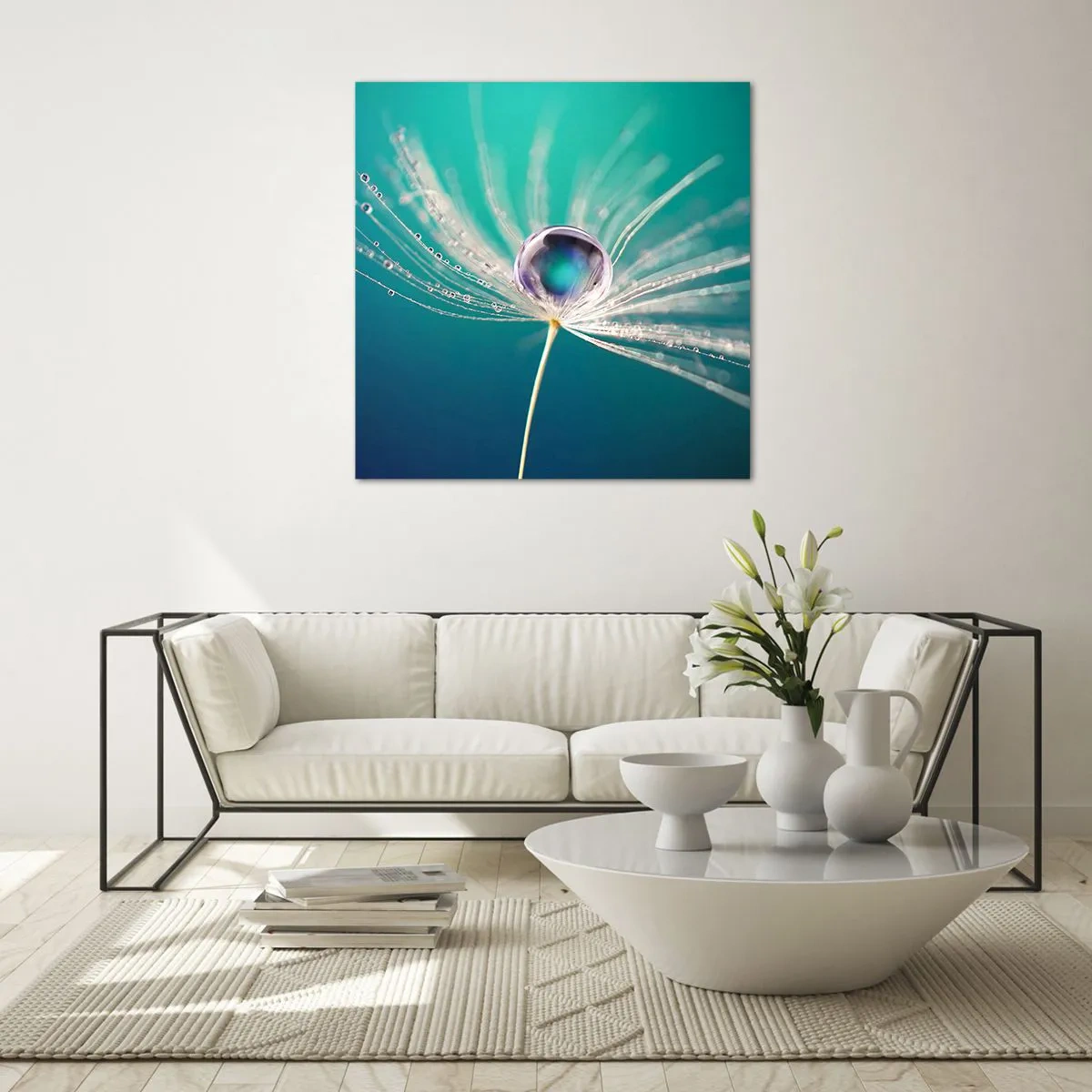 Glass picture - Mystical Moment - 40x40 cm