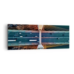 Canvas picture - Behind Seas and Oceans - 140x50 cm