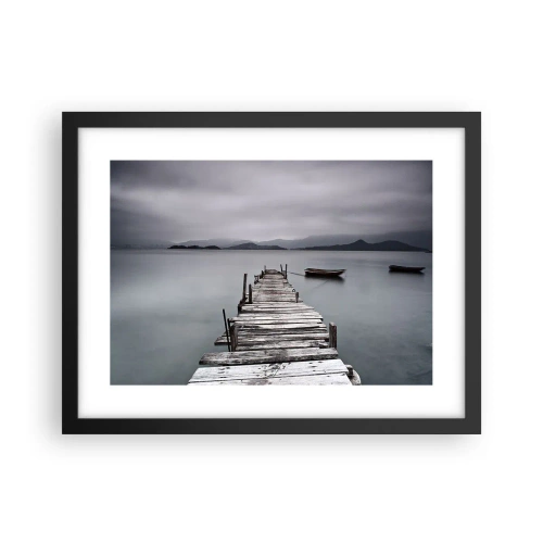 Poster in black frame - Tomorrow You Can Go - 40x30 cm