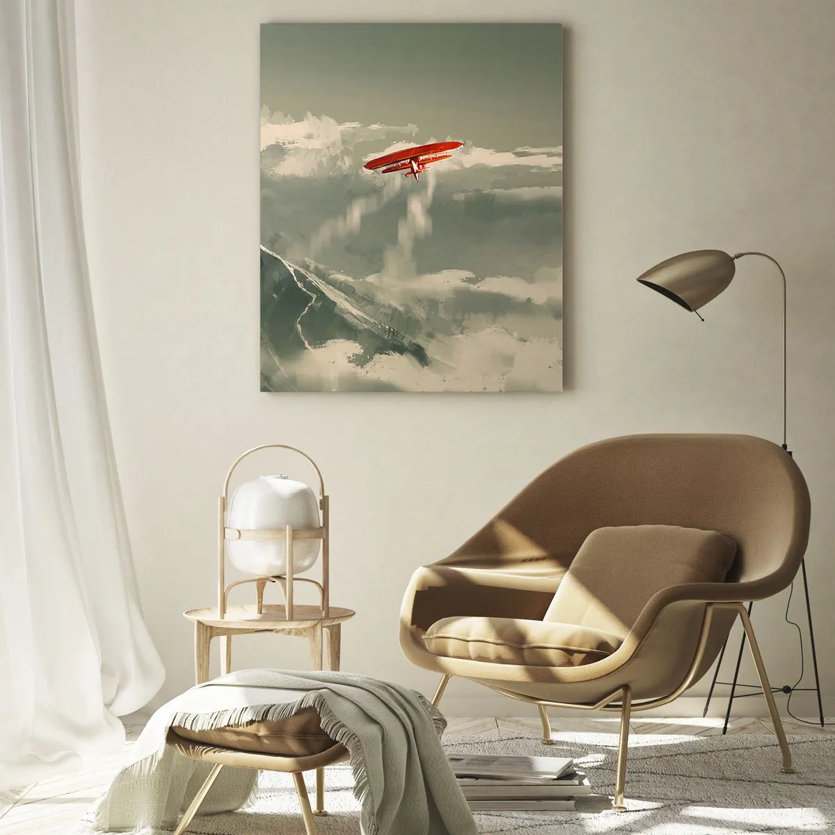 Glass picture - Fearless Pioneer - 50x70 cm