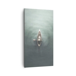 Canvas picture - Through Moon Lake - 55x100 cm