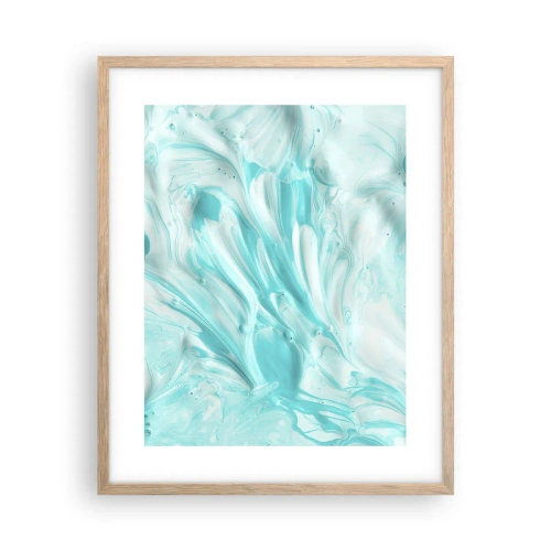 Poster in light oak frame - Together Forever - 40x50 cm