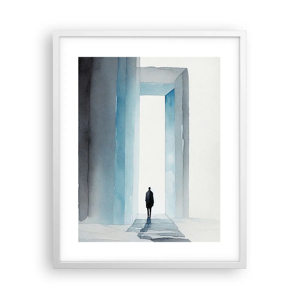 Poster in white frmae - Live Without Limitations - 40x50 cm
