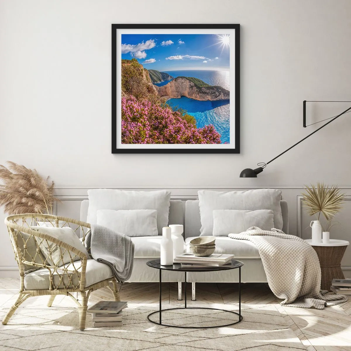 Poster in black frame - My Big Greek Wedding - 30x30 cm