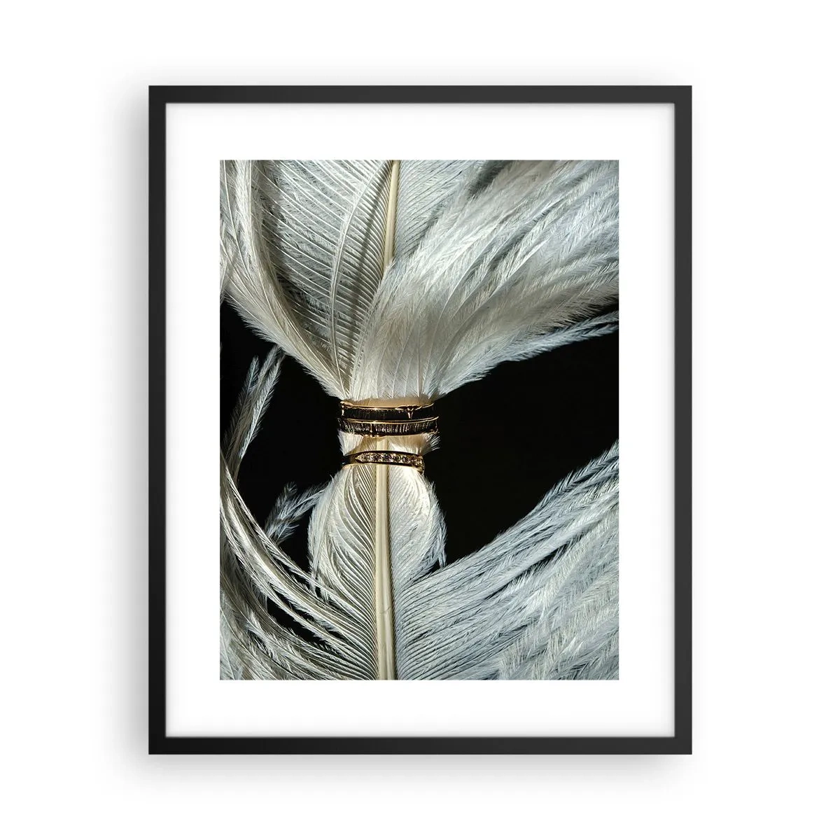 Poster in black frame - …and I won't Leave You… - 40x50 cm