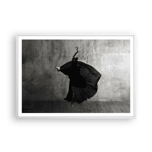 Poster in white frmae - Full of Passion - 100x70 cm