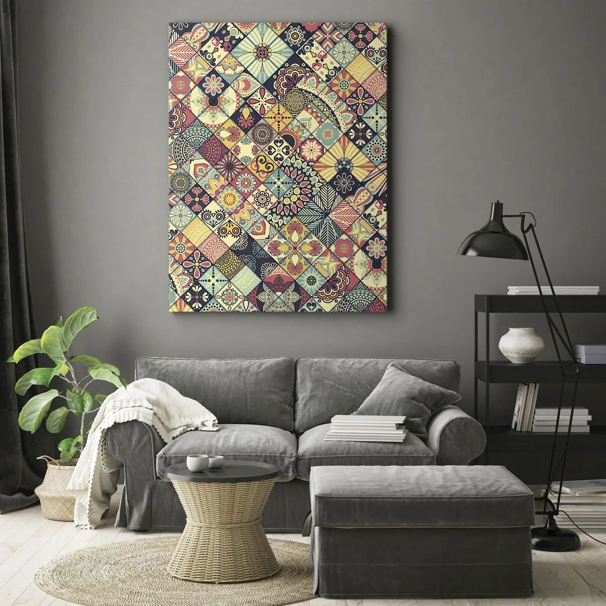 Canvas picture - Moroccan Style - 65x120 cm