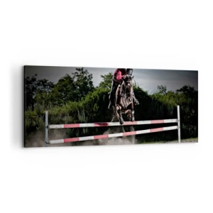 Canvas picture - Together for Victory - 120x50 cm
