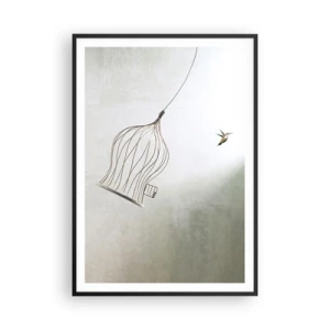 Poster in black frame - In His Element - 70x100 cm