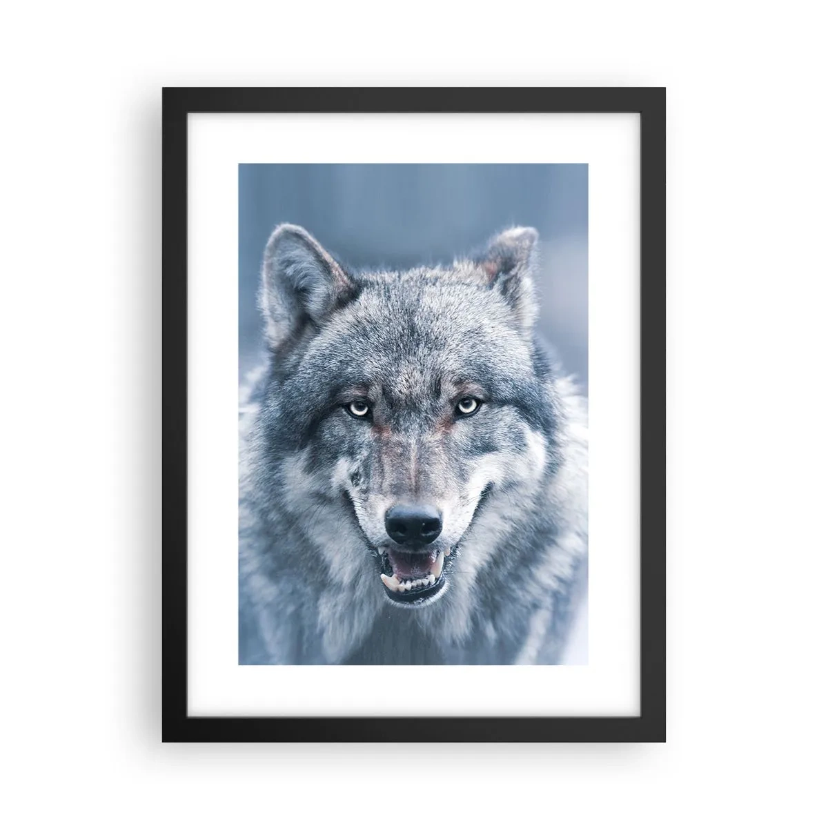 Poster in black frame - Will You Take Up the Challenge? - 30x40 cm