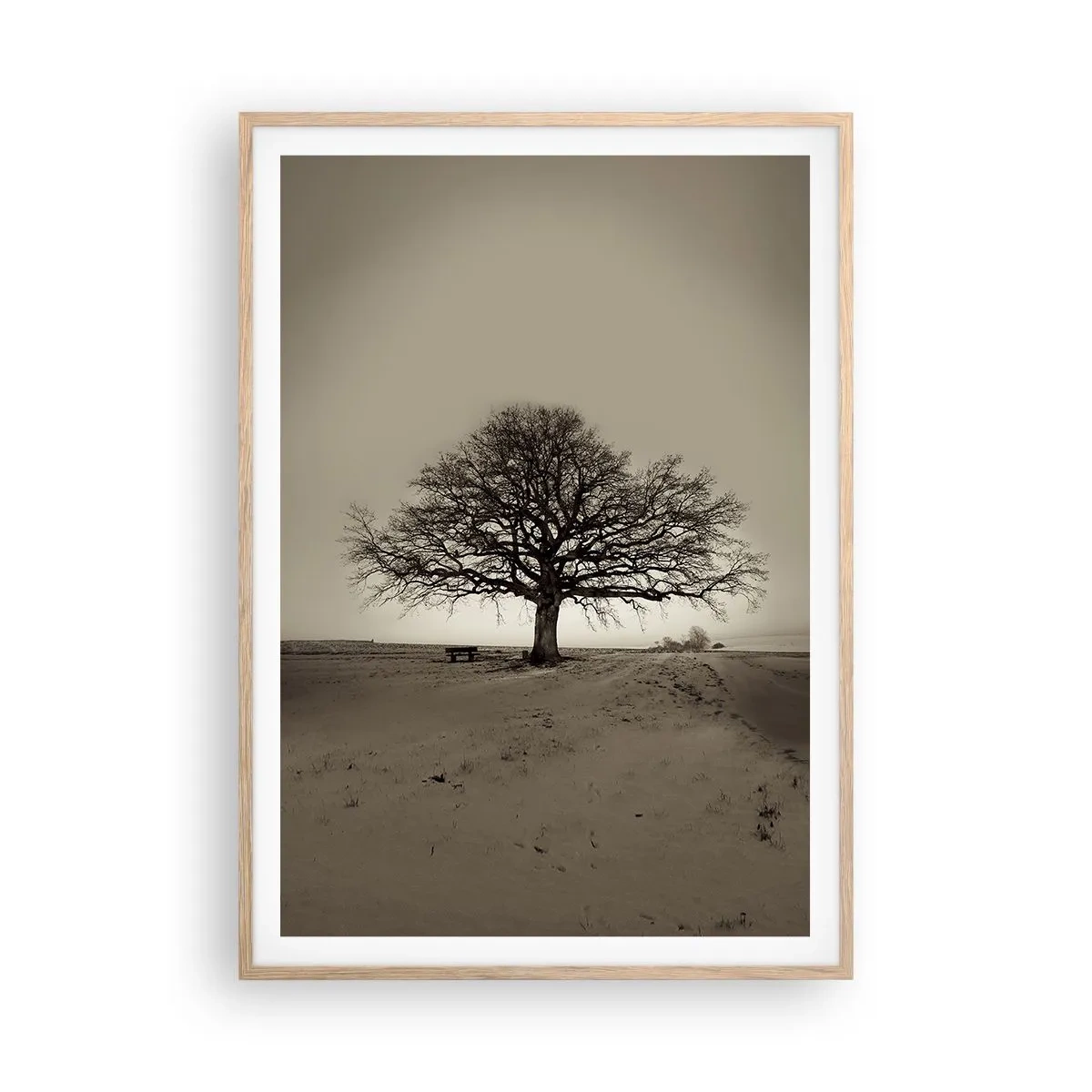 Poster in light oak frame - From Here to Eternity - 70x100 cm