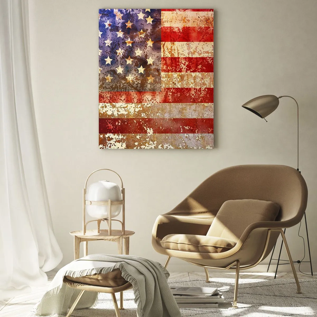 Glass picture - Glory Does Not Pass - 50x70 cm