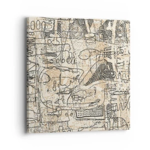 Canvas picture - Waiting to Be Decoded - 40x40 cm