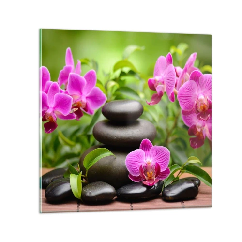 Glass picture - Pyramid of Peace - 60x60 cm