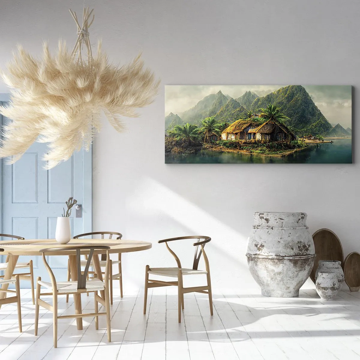 Canvas picture - Tropical Paradise - 120x50 cm