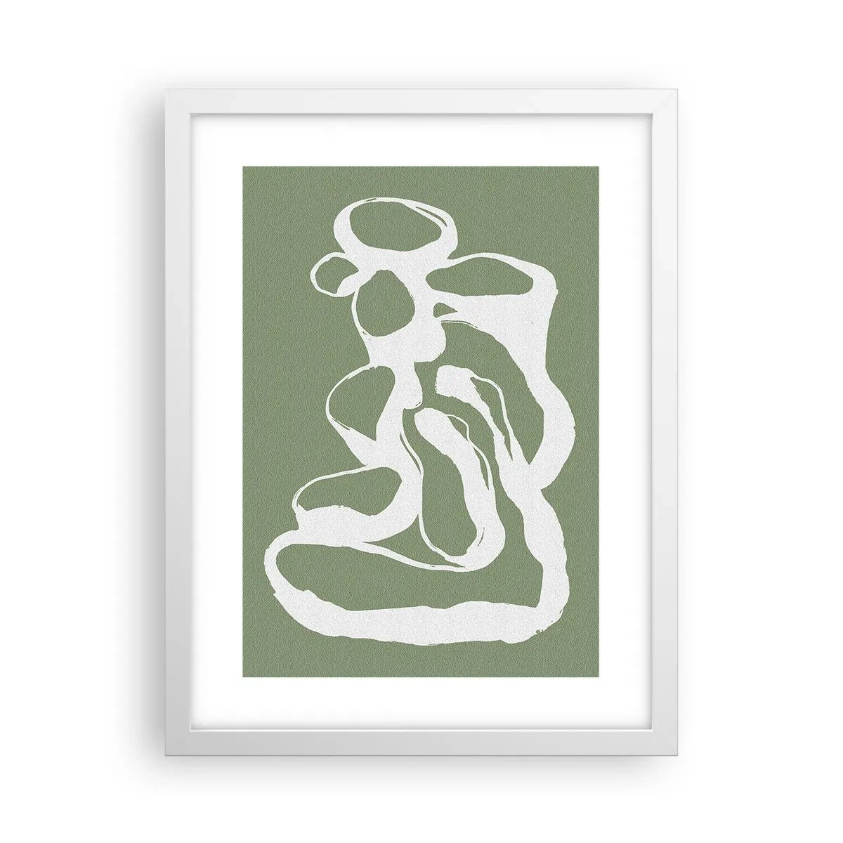 Poster in white frmae - The Call of Space - 30x40 cm