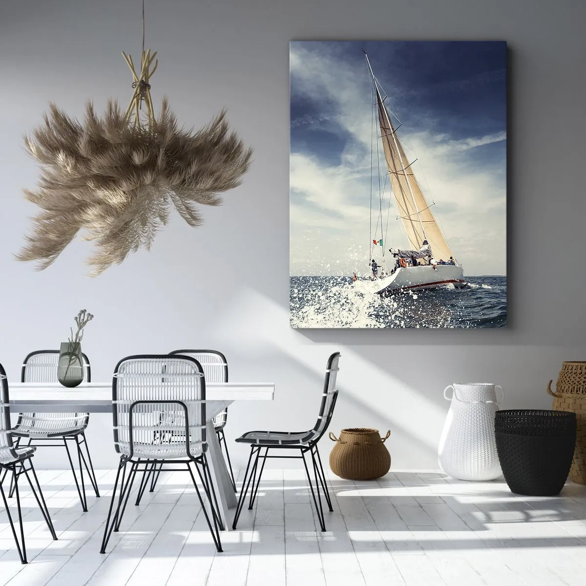 Canvas picture - They Won't Catch Us - 50x70 cm