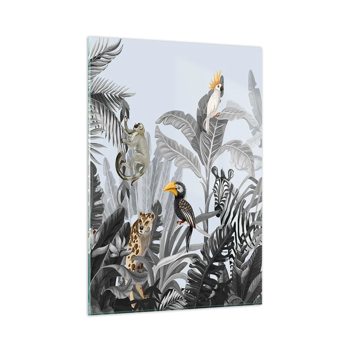 Glass picture - African Fairy Tale - 50x70 cm