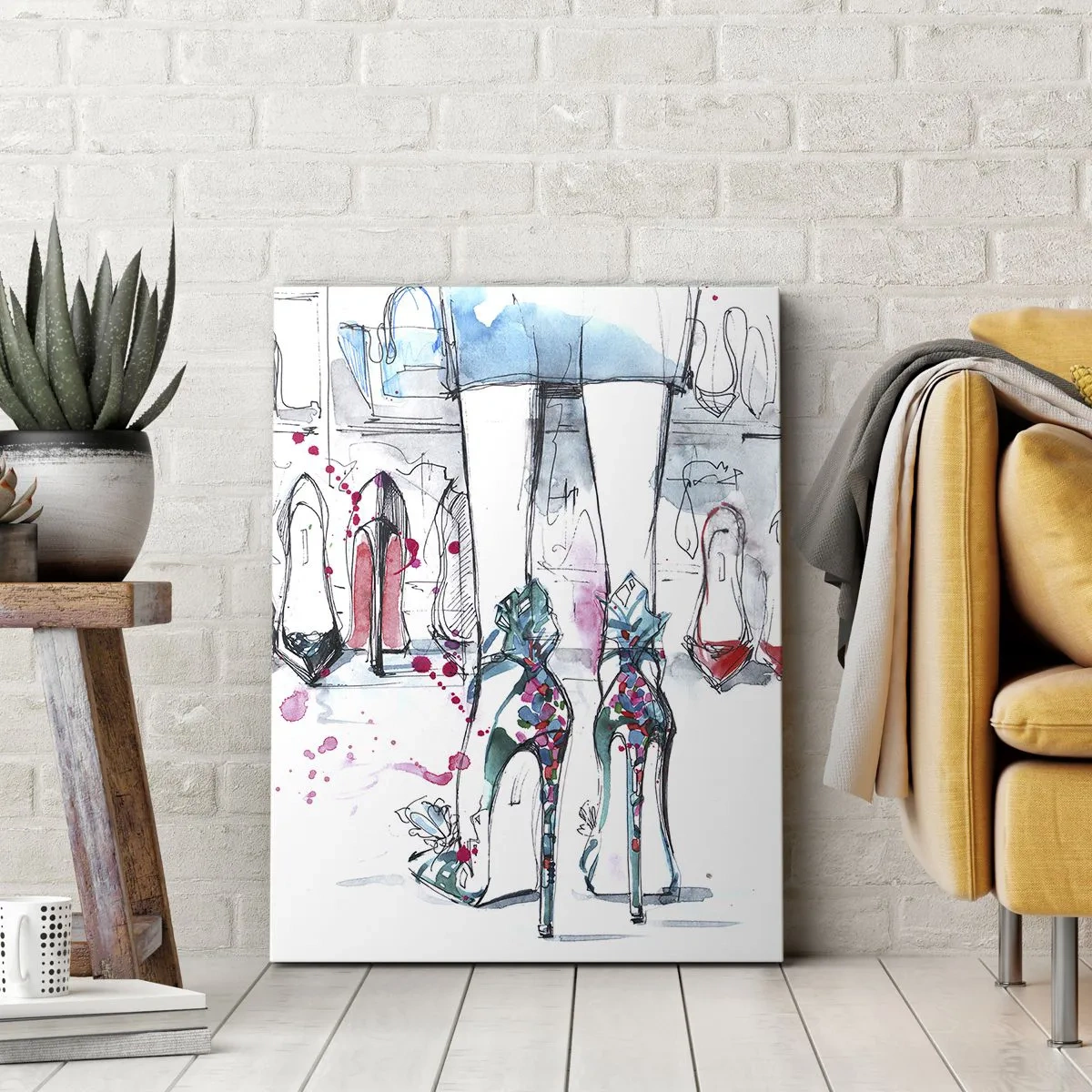 Canvas picture - Open, Sesame! - 70x100 cm