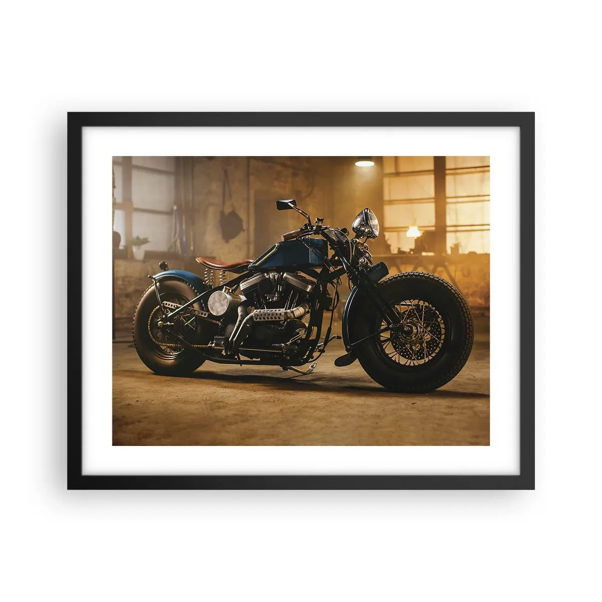 Poster in black frame - I Can Do Anything - 50x40 cm
