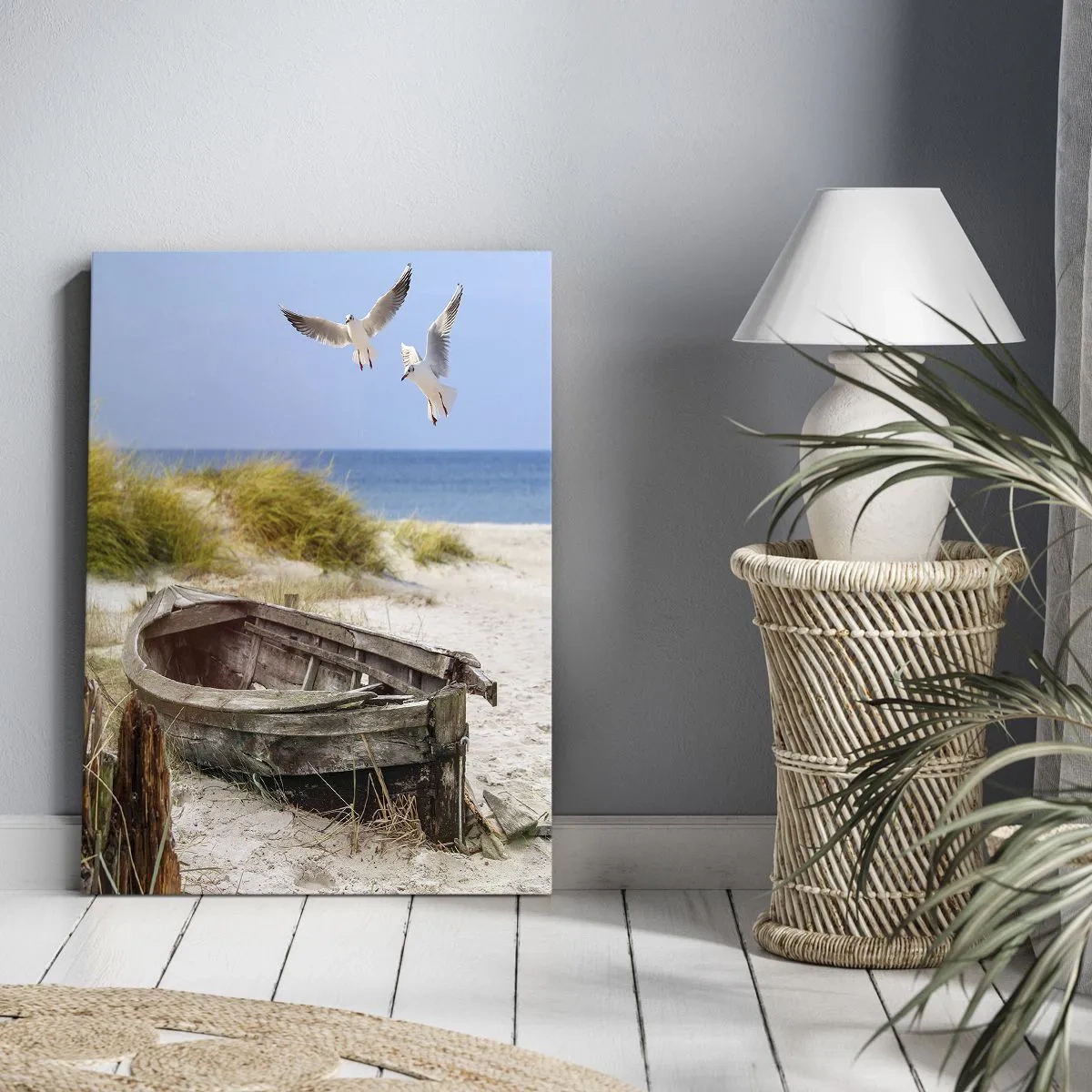 Canvas picture - Bathed in the Sun - 45x80 cm