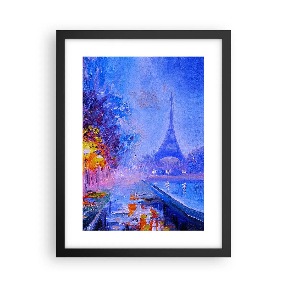 Poster in black frame - Dreamed Walk - 30x40 cm