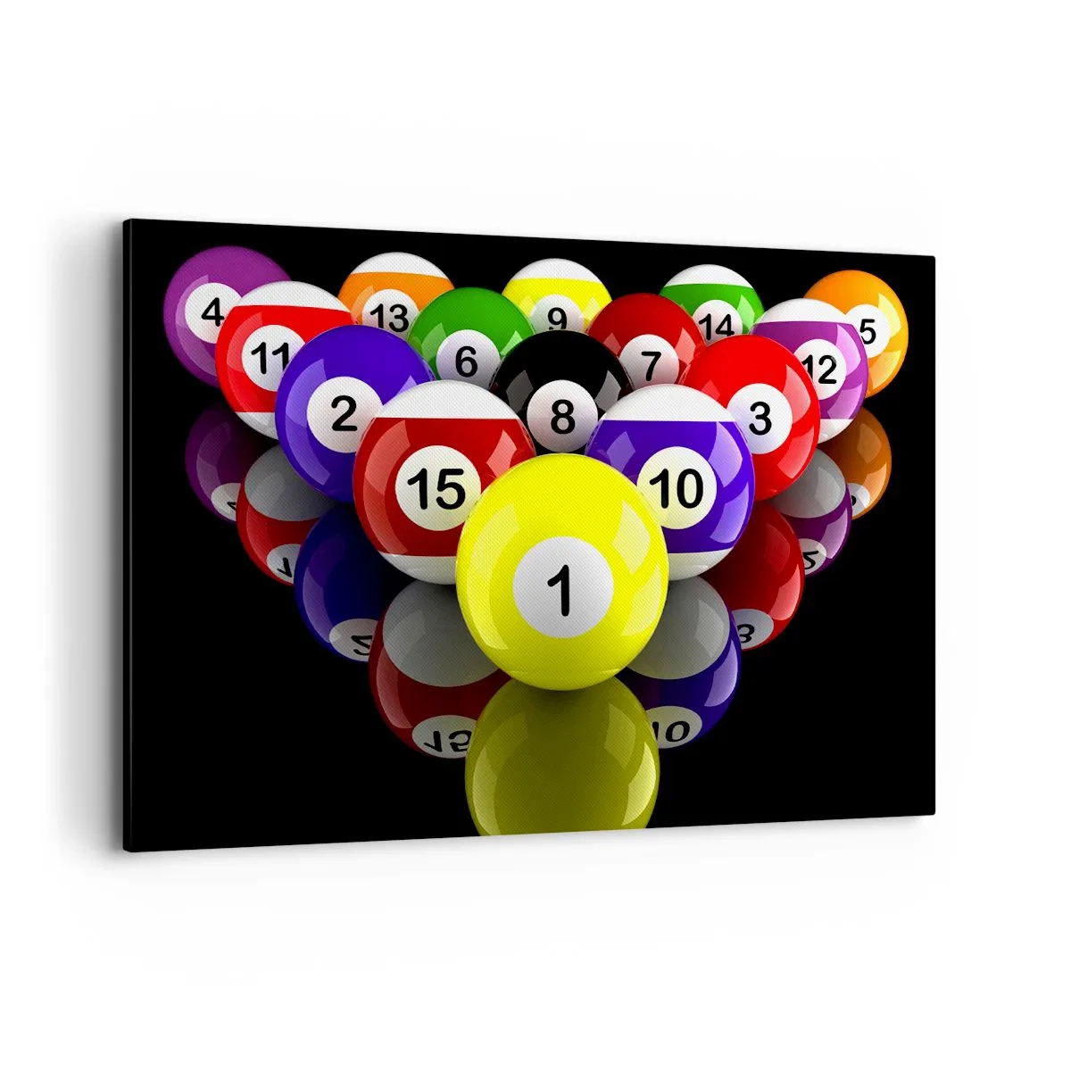 Canvas picture - Different Colours of a Game - 120x80 cm