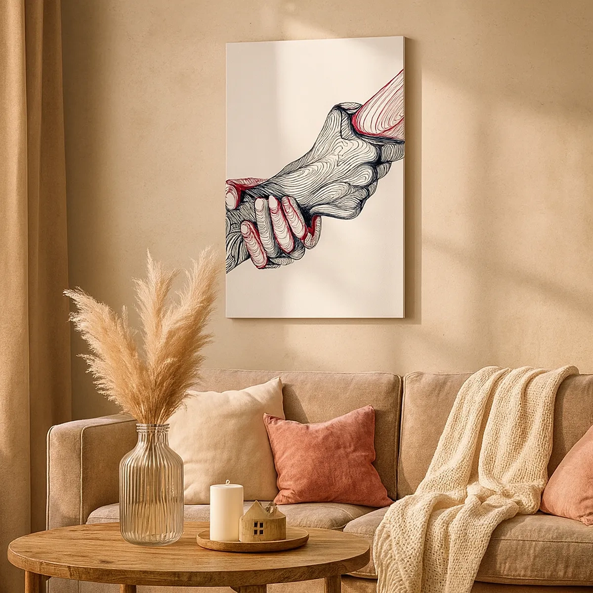 Canvas picture - You Are in Good Hands - 50x70 cm