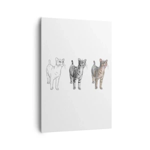 Canvas picture - Drawing Lesson - 70x100 cm