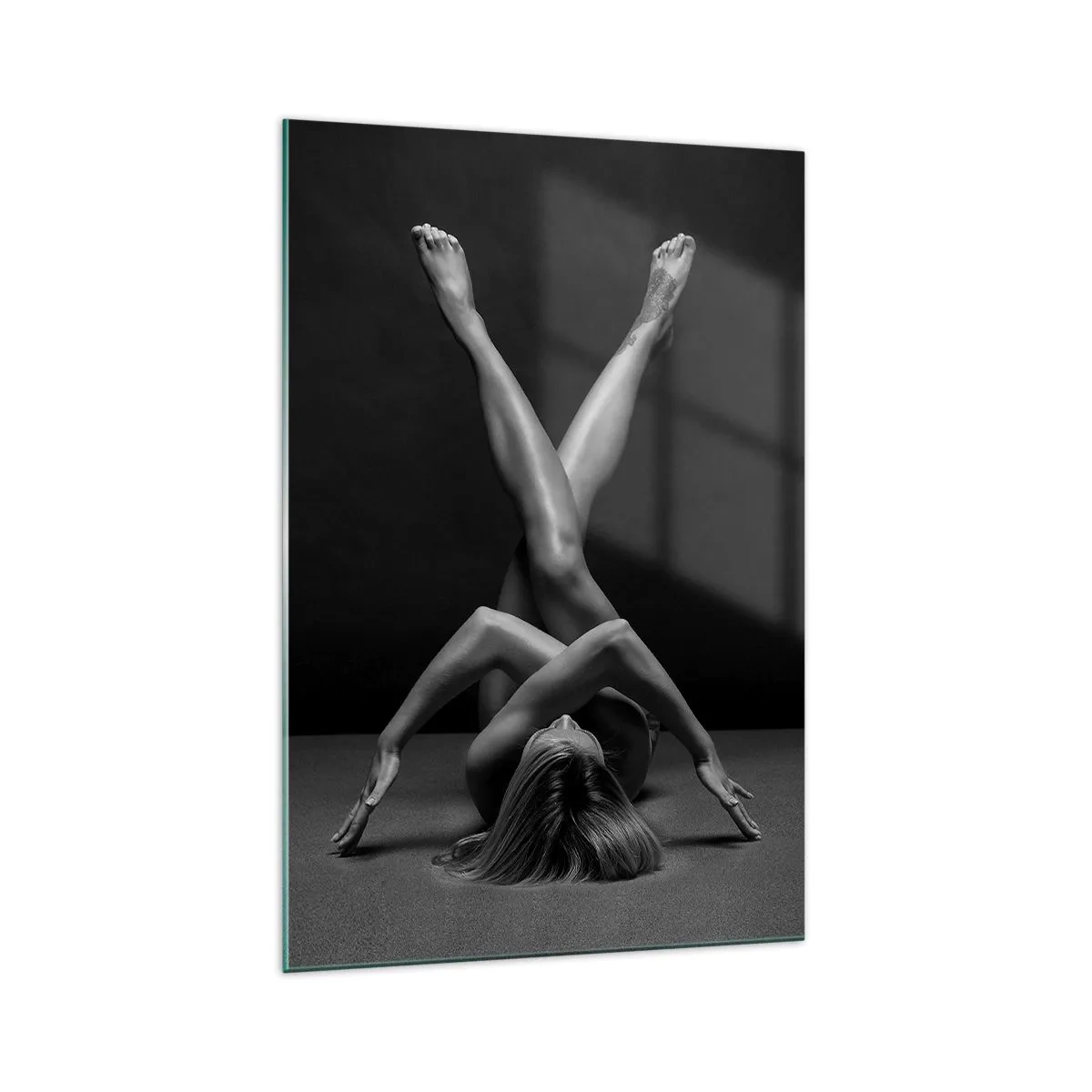Glass picture - Geometry of Nakedness - 70x100 cm