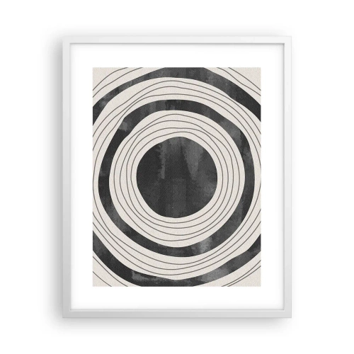 Poster in white frmae - Heart of the Matter - 40x50 cm