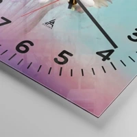 Clock face with numbers