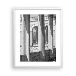 Poster in white frmae - Sunny Arcade - 40x50 cm