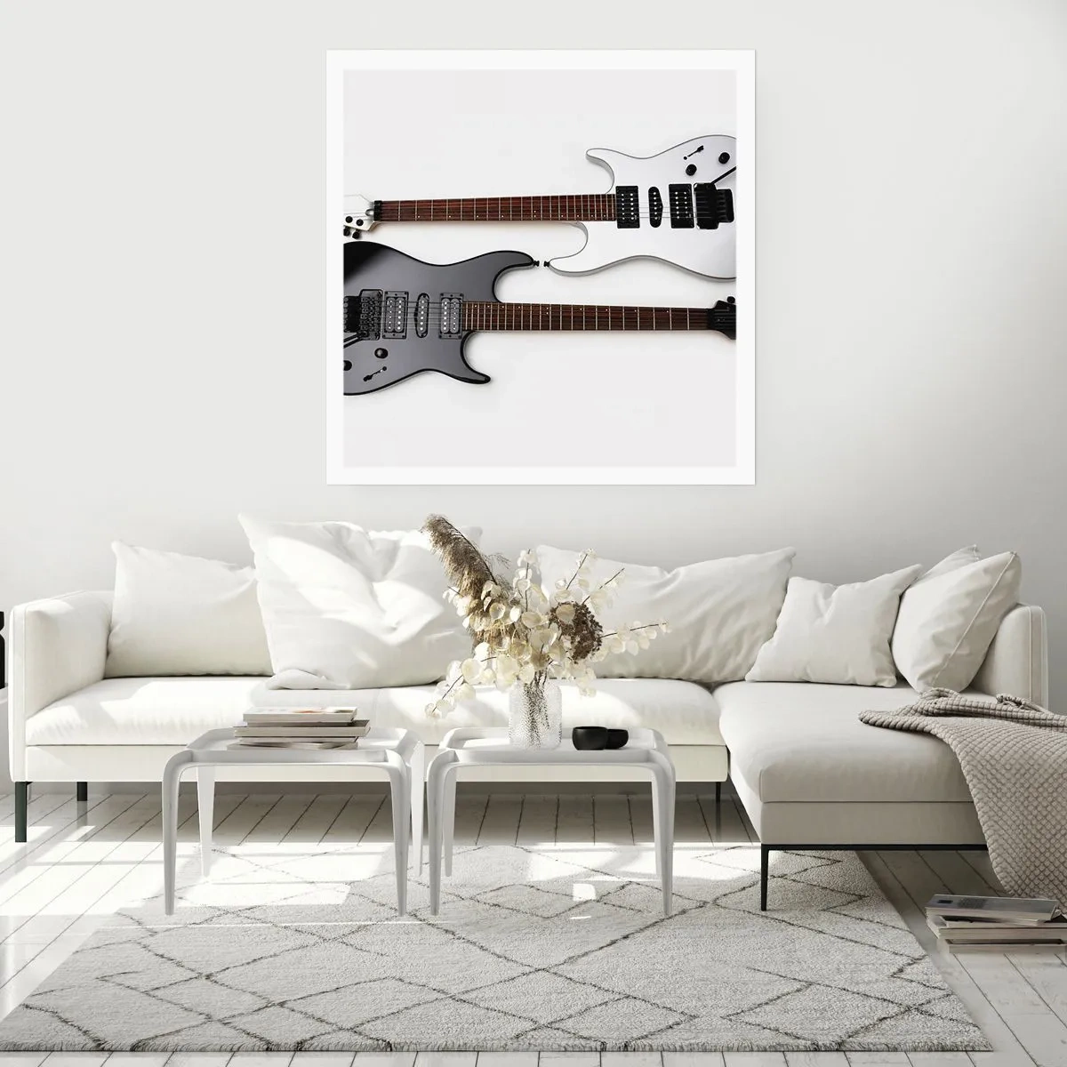 Poster - Harmony of Shapes - 50x50 cm