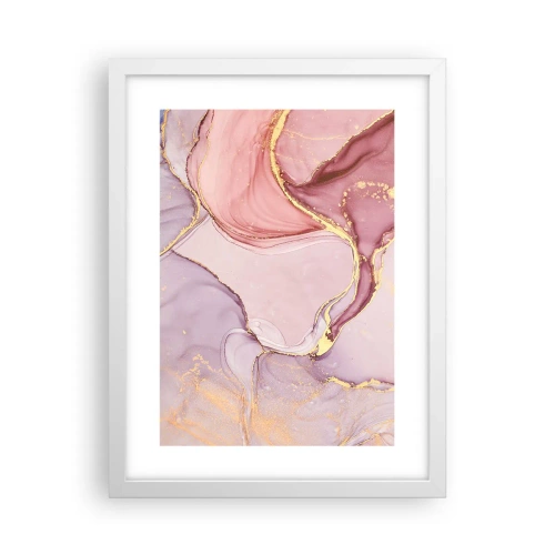 Poster in white frmae - Caress of Colours - 30x40 cm