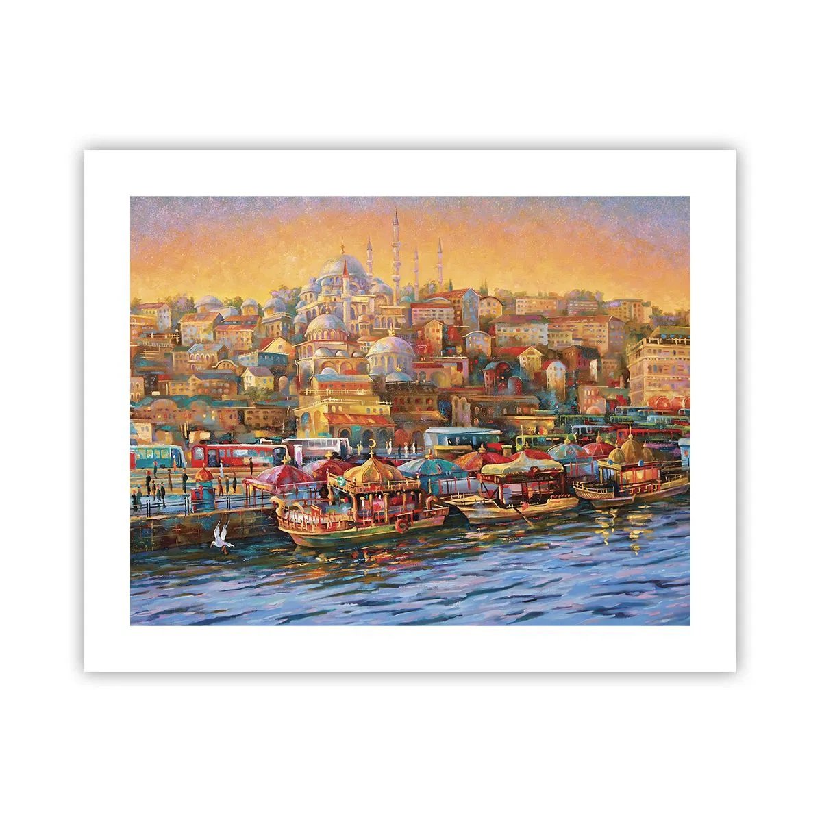 Poster - Istanbul Story - 50x40 cm