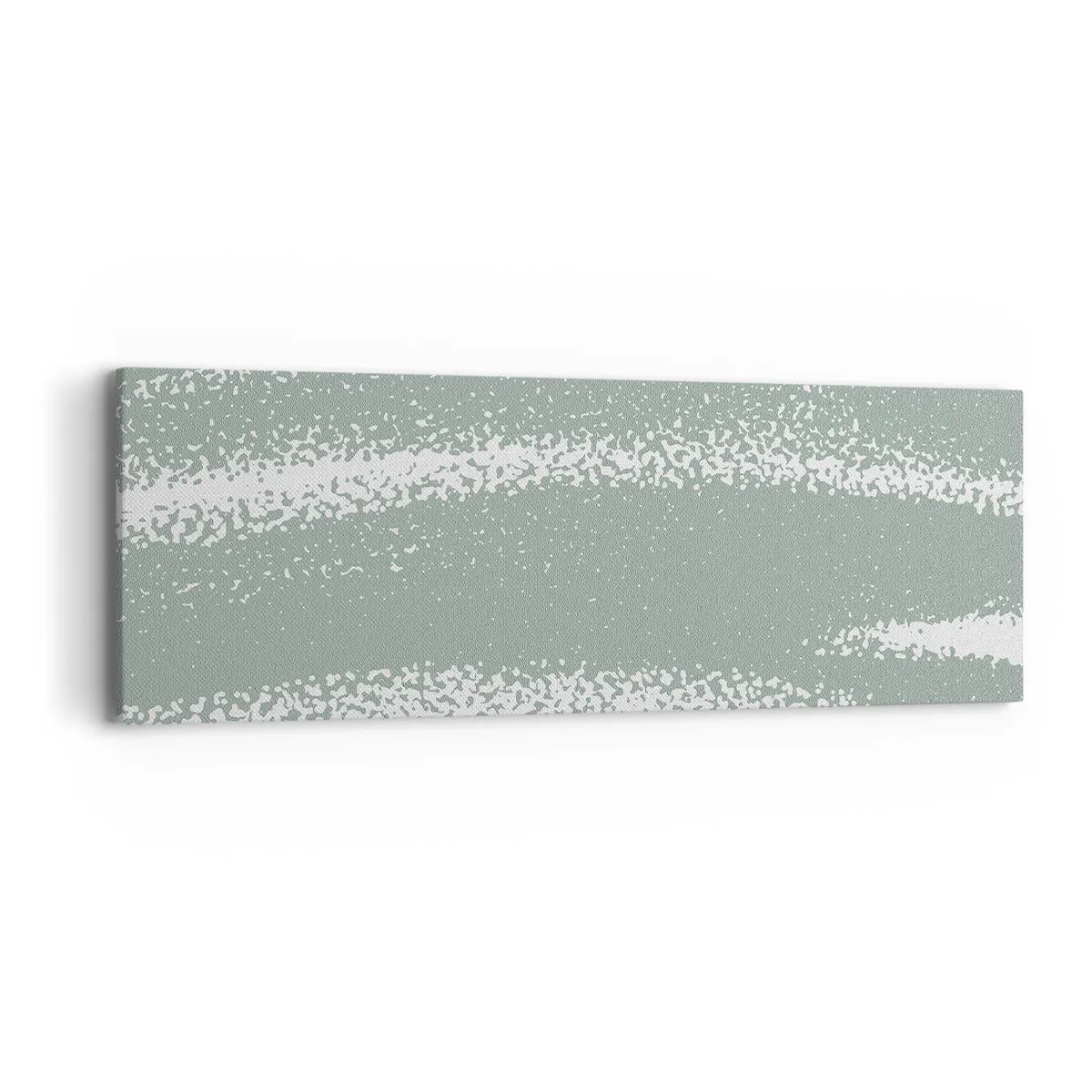 Canvas picture - Abstrcat in Winter Climate - 90x30 cm