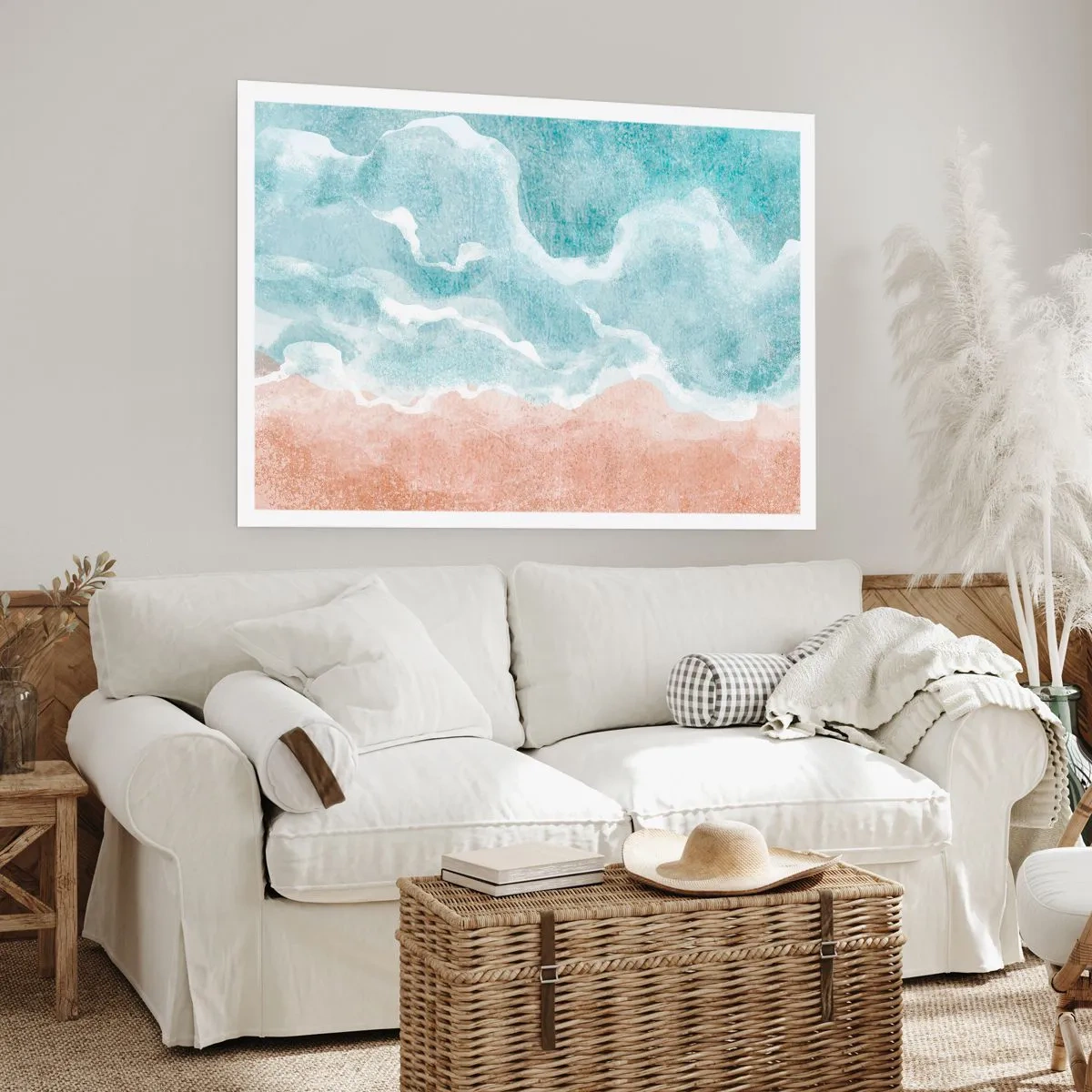Poster - Cloudy Abstract - 70x50 cm